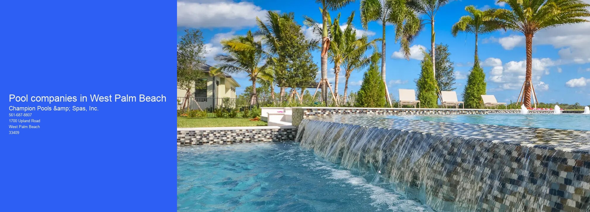 Pool companies in West Palm Beach