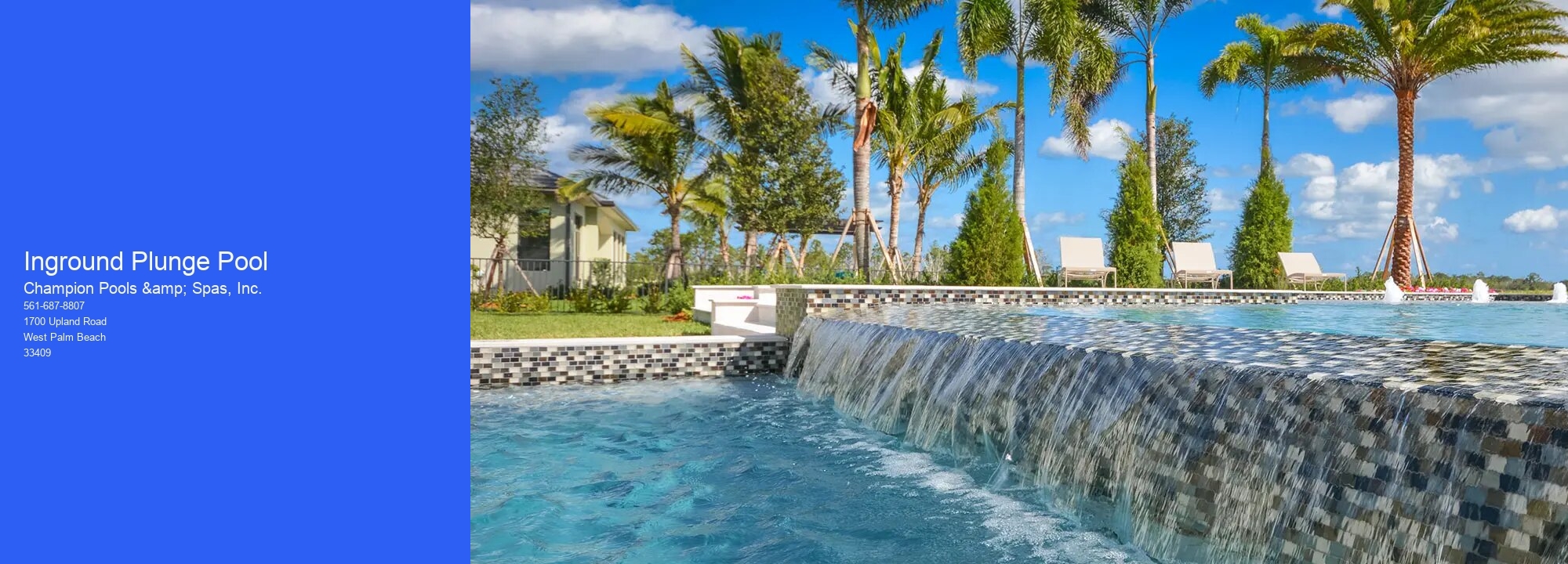 Inground Plunge Pool