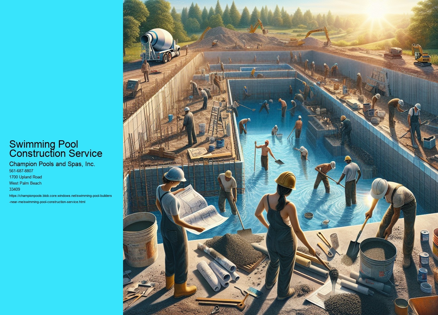Swimming Pool Construction Service